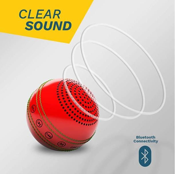 cricket ball speaker